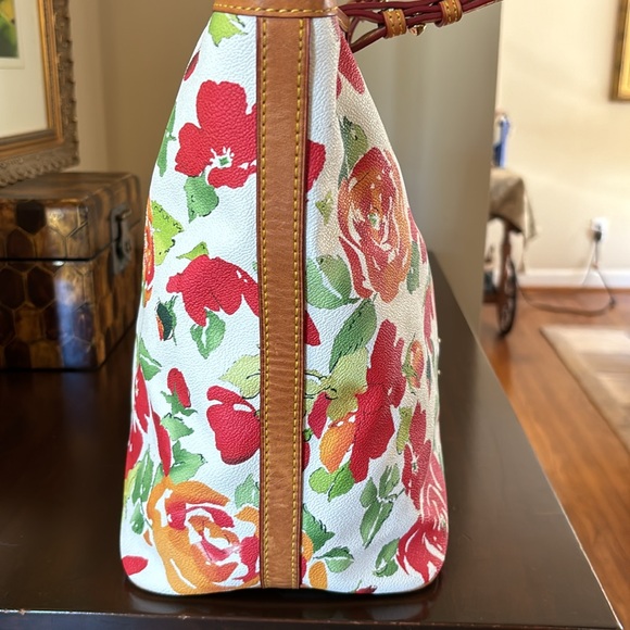 Dooney & Bourke Floral Tote Bag Excellent Condition - Picture 9 of 15
